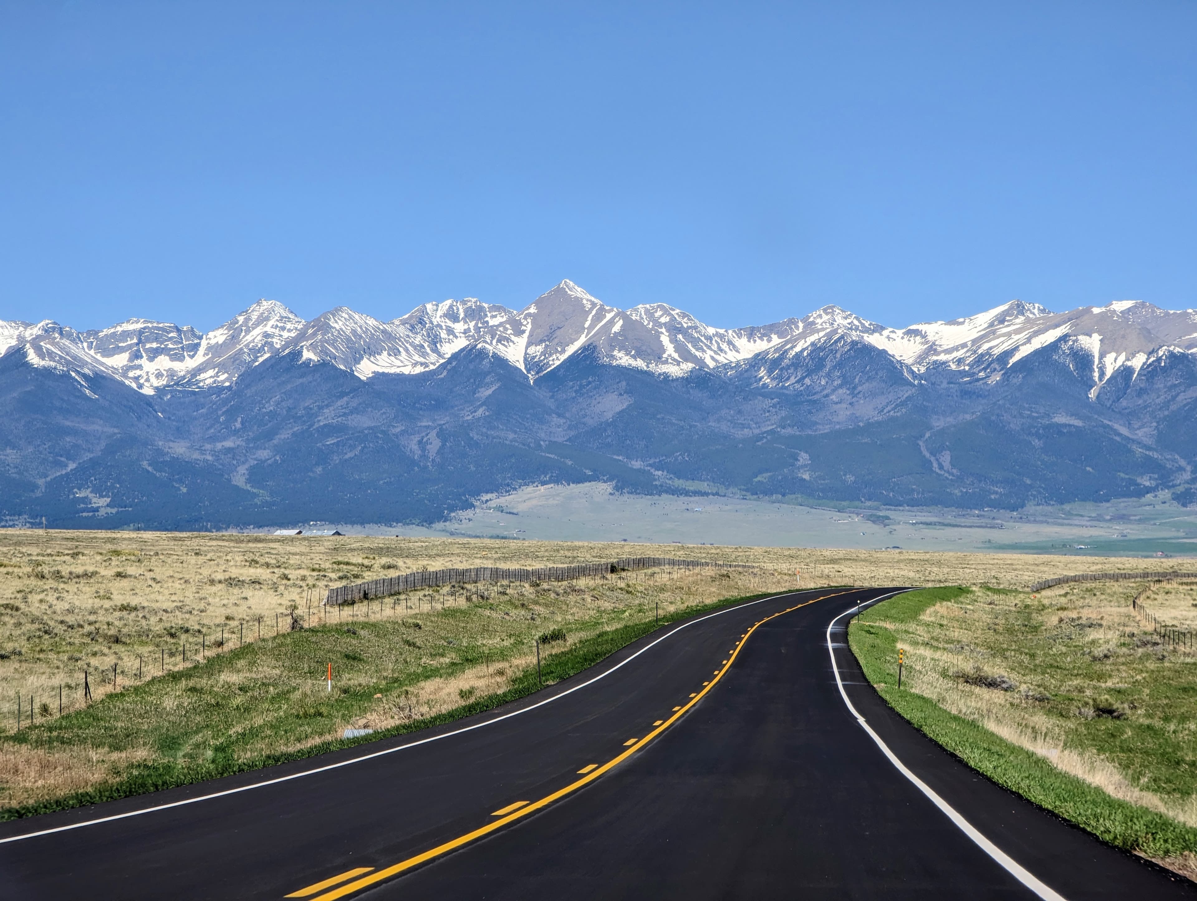 Mountain view coming into Westcliffe